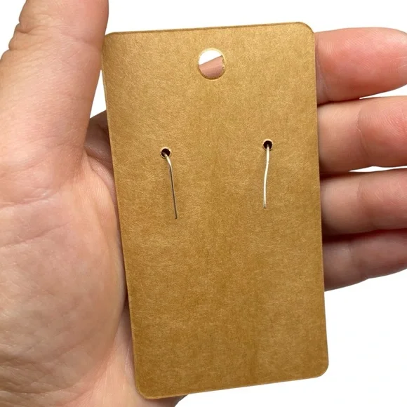 Opalite Crystal Earrings Dangle Drop 925 Sterling Silver Overlay - Picture 4 of 5